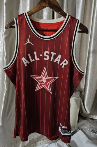 35 Durant 2024 West All star game jersey red